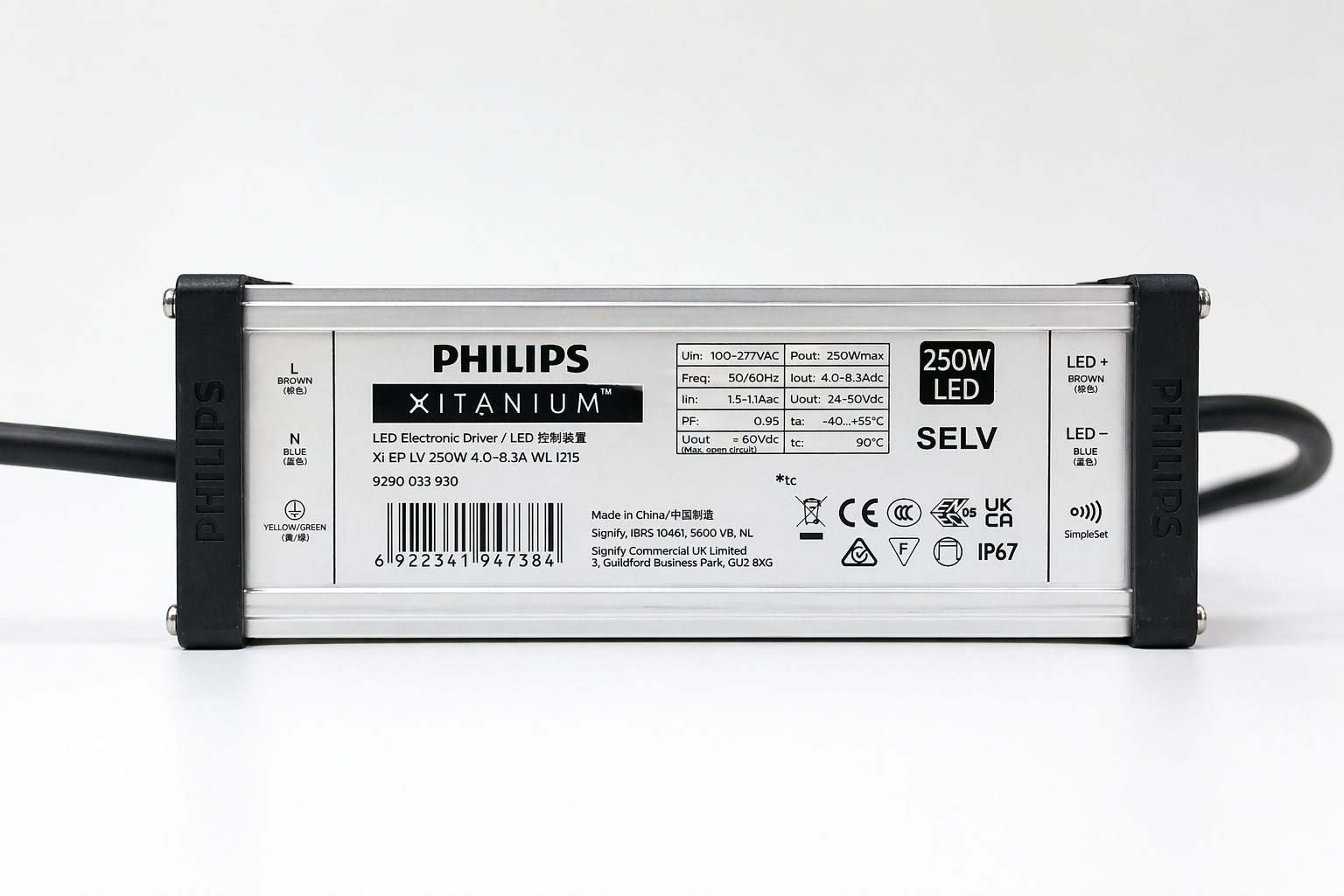 ✨ Nâng Tầm Đô Thị: Khám Phá Đèn đường Led Streetlight CITILIGHT 5 MODUL-DRIVER PHILIPS CTL315P 250W — Ánh Sáng Hoàn Hảo Cho Mọi Con Đường, Mọi Không Gian Sống!